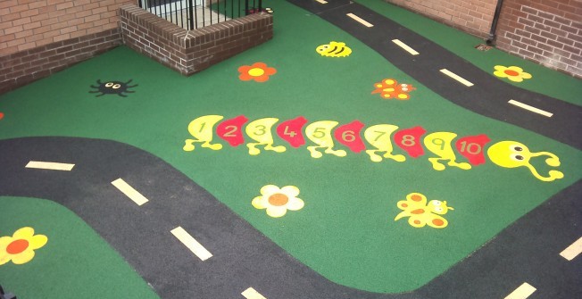 Wetpour Surface Graphics in Middleton