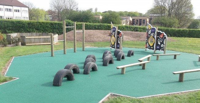 Wetpour Playground Installers in Broughton